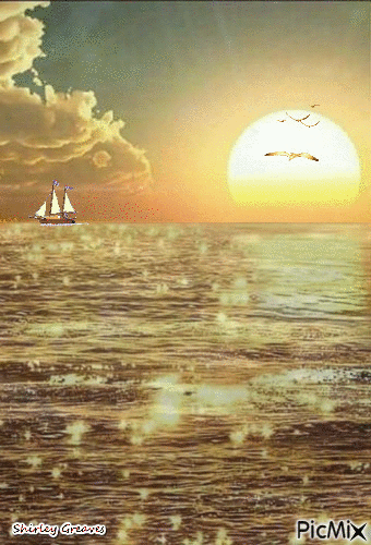 Sun and sea - Free animated GIF - PicMix