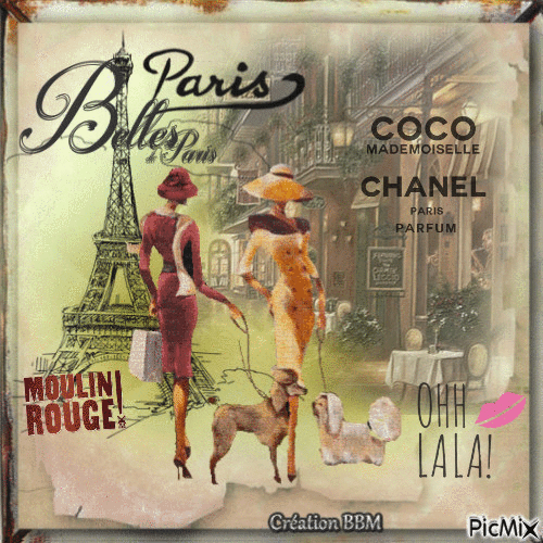 Paris par BBM - Nemokamas animacinis gif
