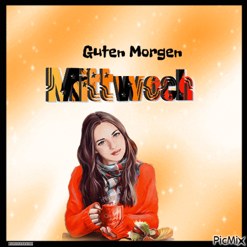 Mittwoch--Guten Morgen - Zdarma animovaný GIF