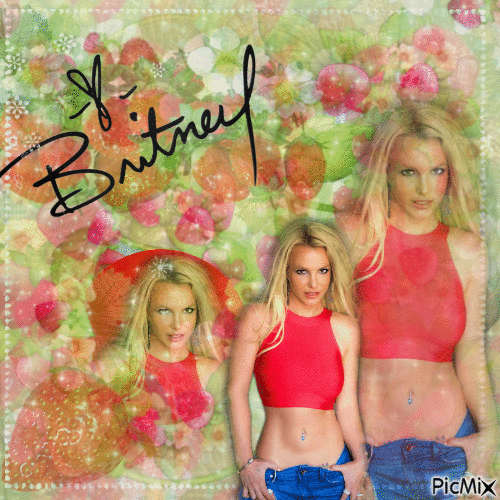 Britney Spears | Strawberries - Ücretsiz animasyonlu GIF