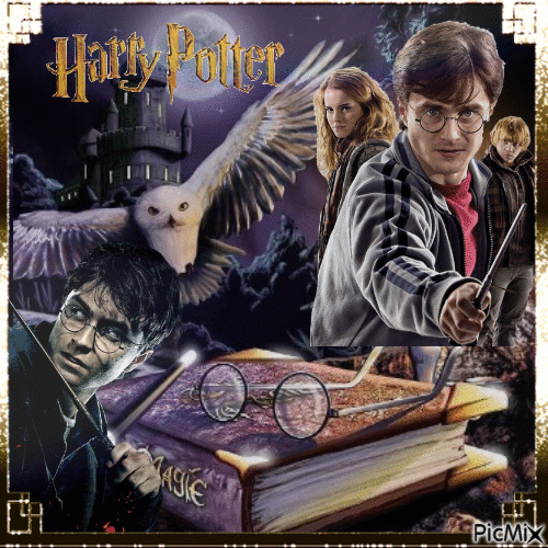 Harry Potter - Animovaný GIF zadarmo