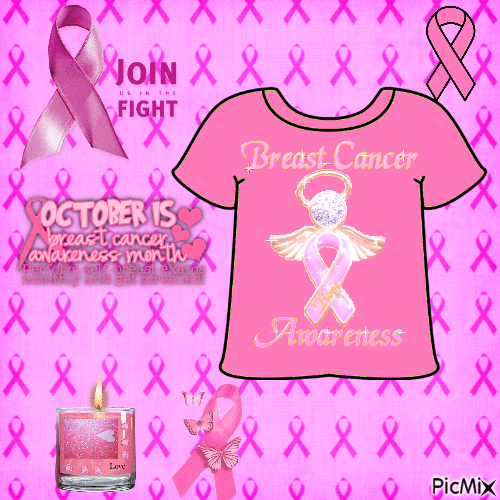 Breast cancer awareness - Free animated GIF