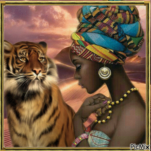 Afrika - Bezmaksas animēts GIF