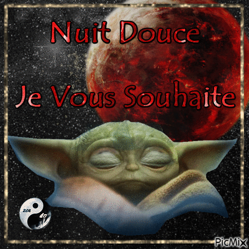 Douce Nuit - Animovaný GIF zadarmo