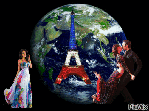 monde paris - Gratis geanimeerde GIF