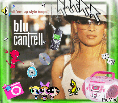Blu Cantrell - "Hit 'Em Up Style" - 無料のアニメーション GIF