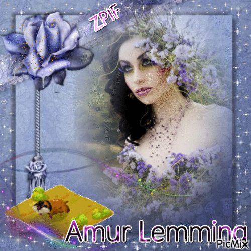 Amur Lemming - Gratis animeret GIF