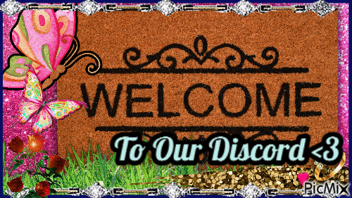 Welcome Mat for Discord - Darmowy animowany GIF