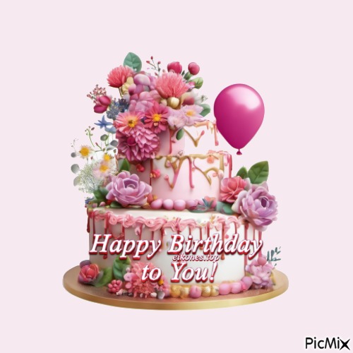 Happy Birthday to You- - PNG gratuit