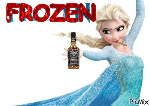 Elsa 1 - GIF animé gratuit