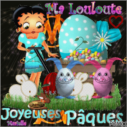 Joyeuses Pâques - Бесплатный анимированный гифка