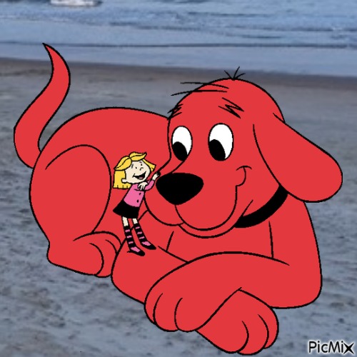Clifford in real life - безплатен png