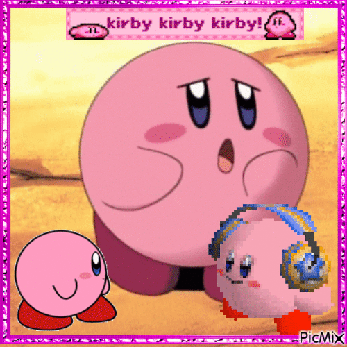 Favourite Kirby - Zdarma animovaný GIF