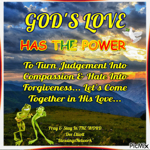 The Power of God's Love - Ilmainen animoitu GIF