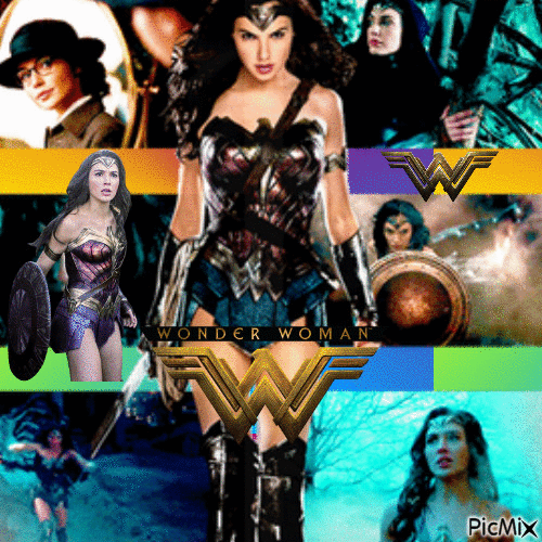 Wonder Woman - GIF เคลื่อนไหวฟรี