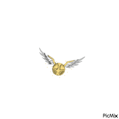 Golden Snitch (transparent background) - GIF animé gratuit