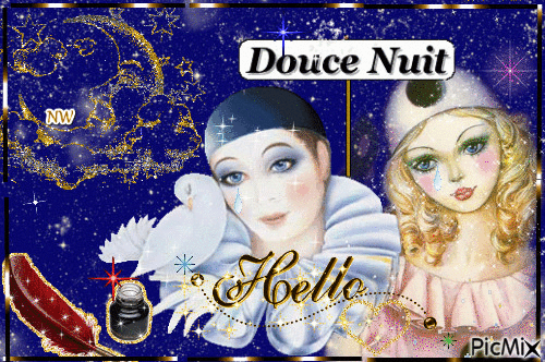 Douce nuit - Δωρεάν κινούμενο GIF