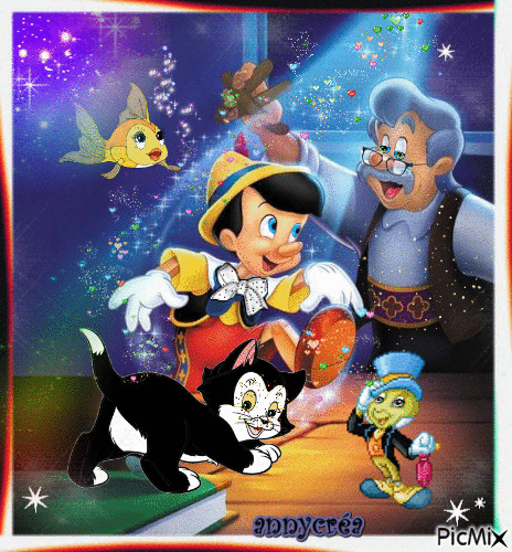 Pinocchio - Gratis animerad GIF