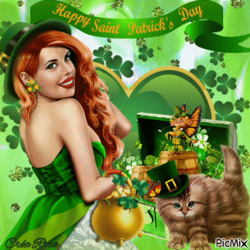 Concours : Happy St Patrick's Day - Free animated GIF