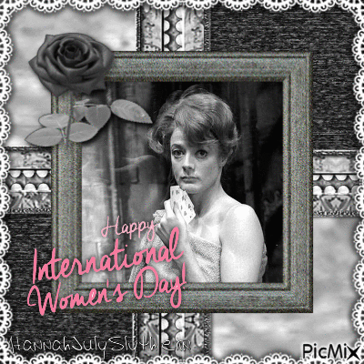 ♦♣♦Happy Women's Day - Maggie Smith♦♣♦ - Free animated GIF