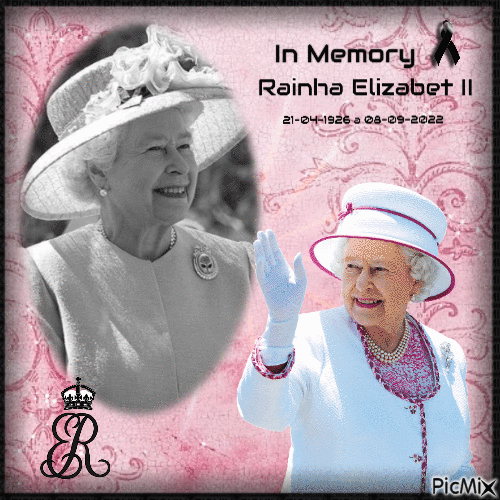 Rainha Elizabeth II - GIF animé gratuit