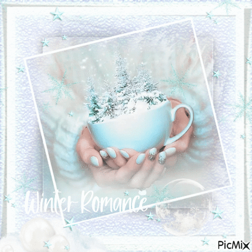 Winter Romance - GIF animate gratis