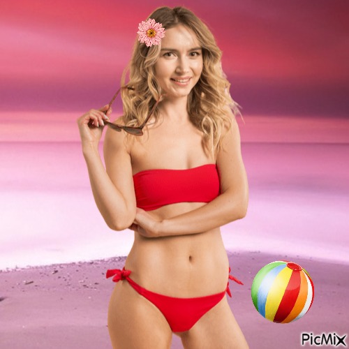 Sweet Summer lady - zdarma png