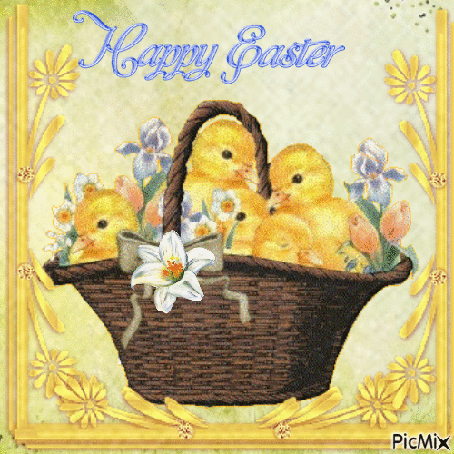 ☆☆HAPPY EASTER ☆☆ - Free animated GIF