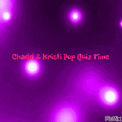 Chadd & Kristi Pop Quiz Time - Animovaný GIF zadarmo