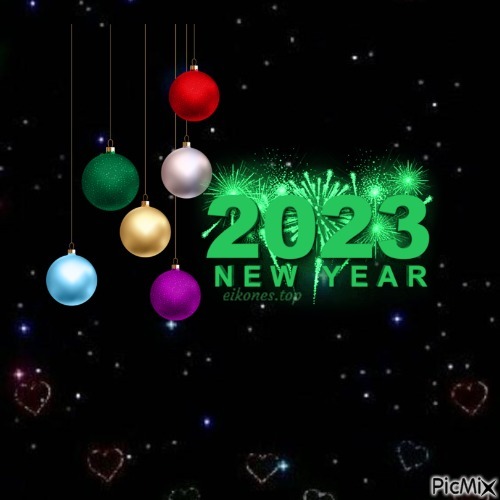 2023-Happy New Year! - ücretsiz png