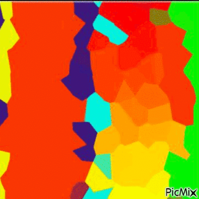 Cheerful colour stain. - Animovaný GIF zadarmo