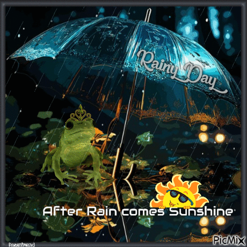 Rainy Day - Ilmainen animoitu GIF