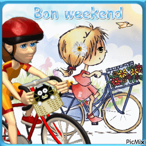 Bon weekend - Бесплатни анимирани ГИФ