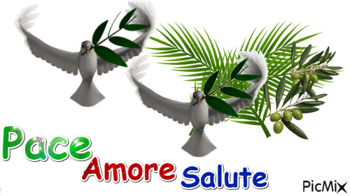 Pace Amore Salute - 免费动画 GIF