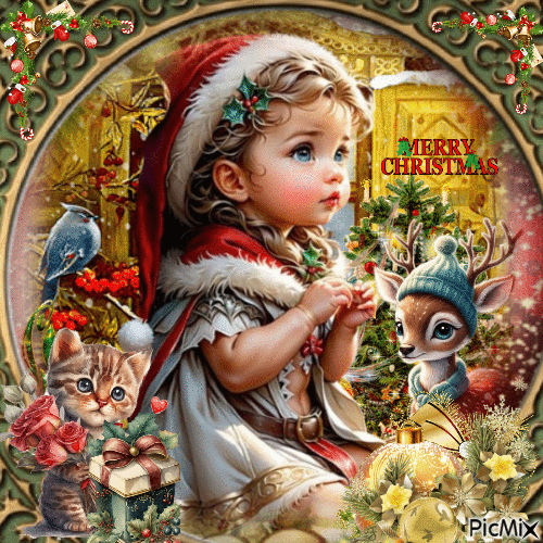 merry Christmas to you xxx - GIF animé gratuit