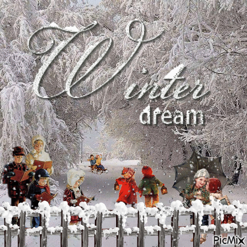 Winter Dream - Darmowy animowany GIF