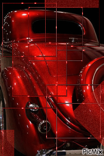 Red Vehicle - GIF animado grátis