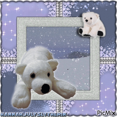 [♣]Polar Bear Plushie[♣] - Бесплатный анимированный гифка