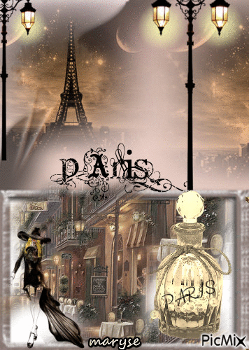 parfum de paris - Darmowy animowany GIF
