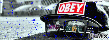 OBEY - Free animated GIF
