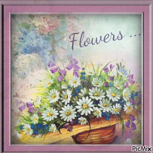 Blumen - flowers - kostenlos png