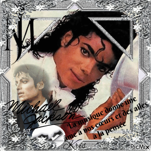 Michael Jackson - Animovaný GIF zadarmo