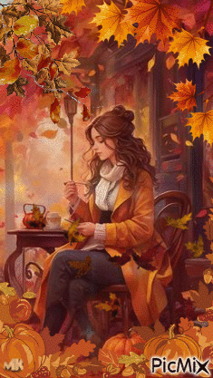 Estampa de otoño - Ingyenes animált GIF