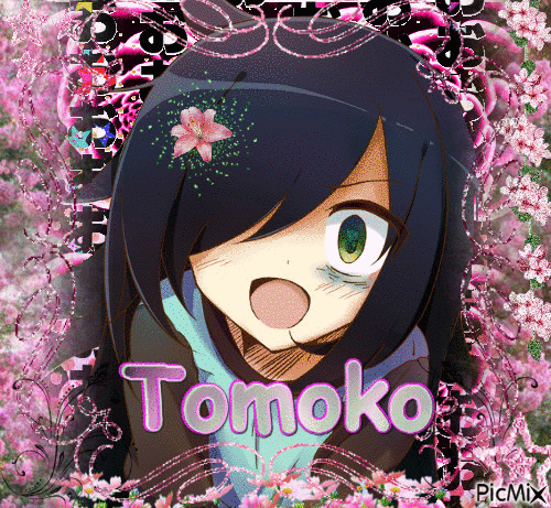 Watamote- Tomoko - Darmowy animowany GIF