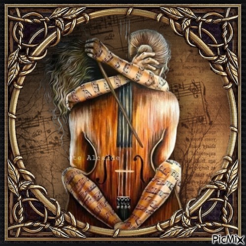 Couple en violoncelle. - png ฟรี