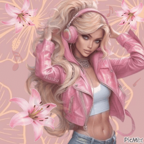 Розовая Лилия.. - Free animated GIF