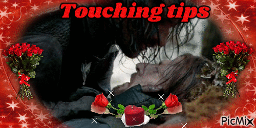 touching tips 2 - Бесплатный анимированный гифка