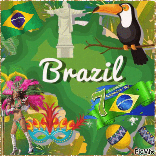 Concours : Fête nationale du Brésil - GIF animate gratis