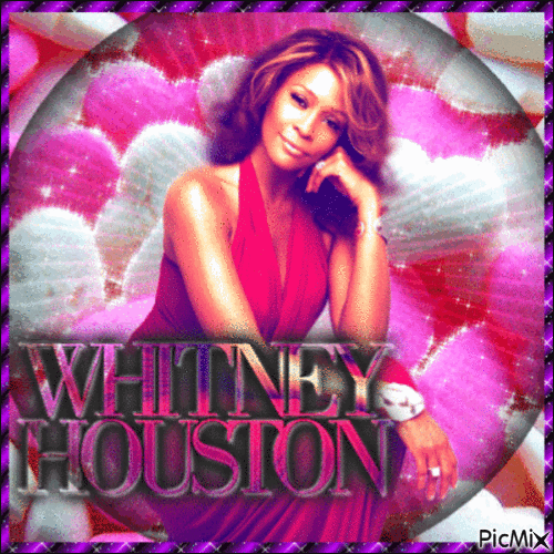 A tribute to Whitney Houston - Free animated GIF