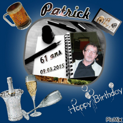 patrick 61 ans - Gratis animeret GIF